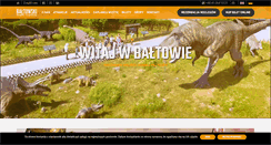 Desktop Screenshot of juraparkbaltow.pl